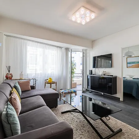 Le Palais Des Iles Spacieux Avec Beau Balcon, A Cote Du Martinez, Croisette, Plages Et Boutiques * Cannes